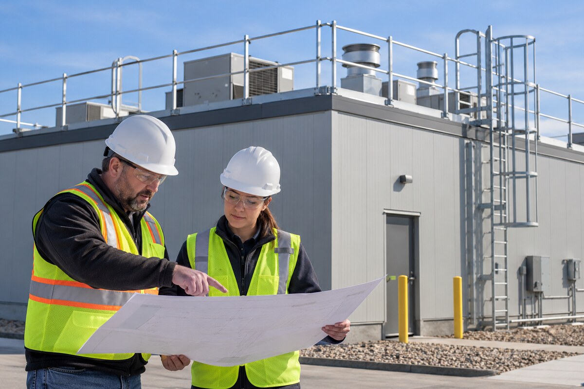 Rooftop Safety — illustrative safety training photograph